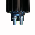 Refroidisseur de carburant Noir 1/4""NPT 36.5cm (2 rangées)