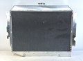 Refroidisseur d'eau Dodge 4 rangées avec ventilateur Dodge, Plymouth 68-74