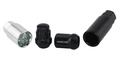 Ecrou de roue Noir M12x1,25 (32mm)