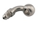 Banjo 90 ° AN3 (10mm) en acier inoxydable