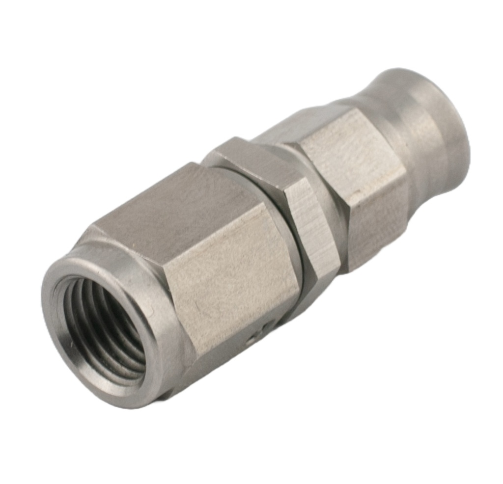 AN4 Raccord de frein pour acier inoxydable de tuyau AN4