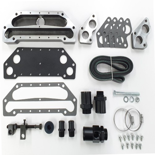 Davies Craig Adaptateur de suppression de pompe à eau GM LS3, LS6, SBC, LSX