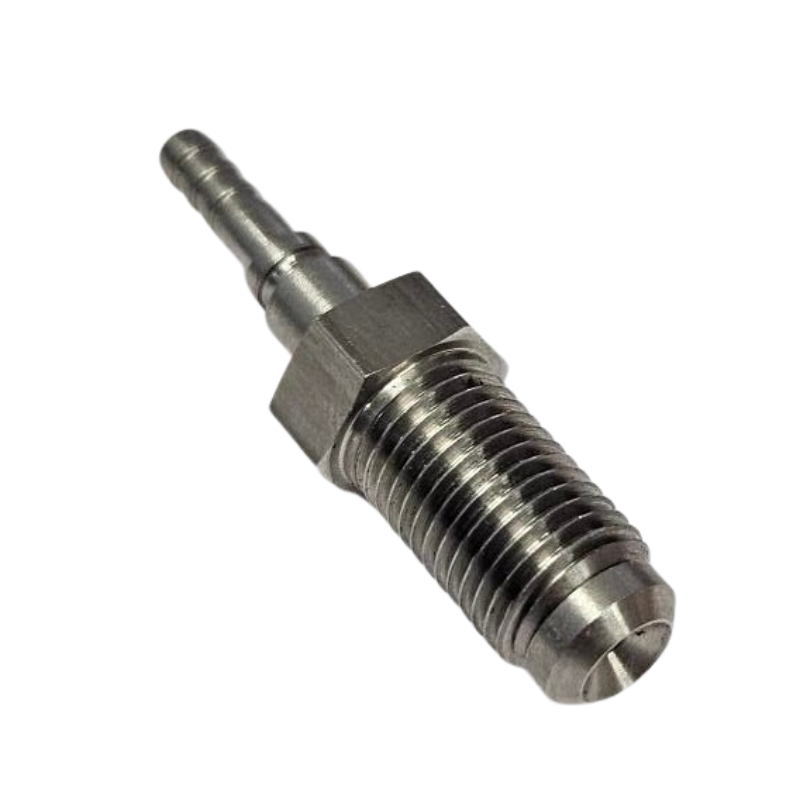 Raccord de frein mâle 7/16-20 Inox (pivotant)