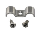 SPD Stainless "Chrome" p-clamp 4.76mm & 9.52mm