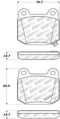 Subaru WRX STI (Brembo) (01->) arrière