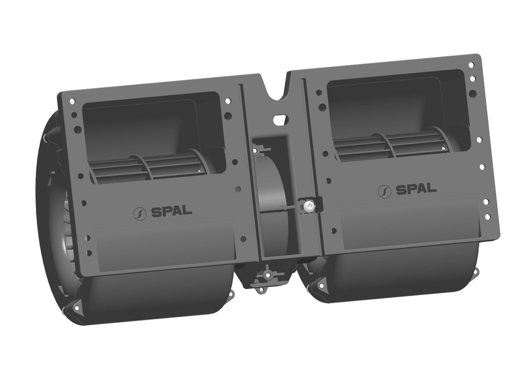 Double Ventilateur radial SPAL 900 m³/h