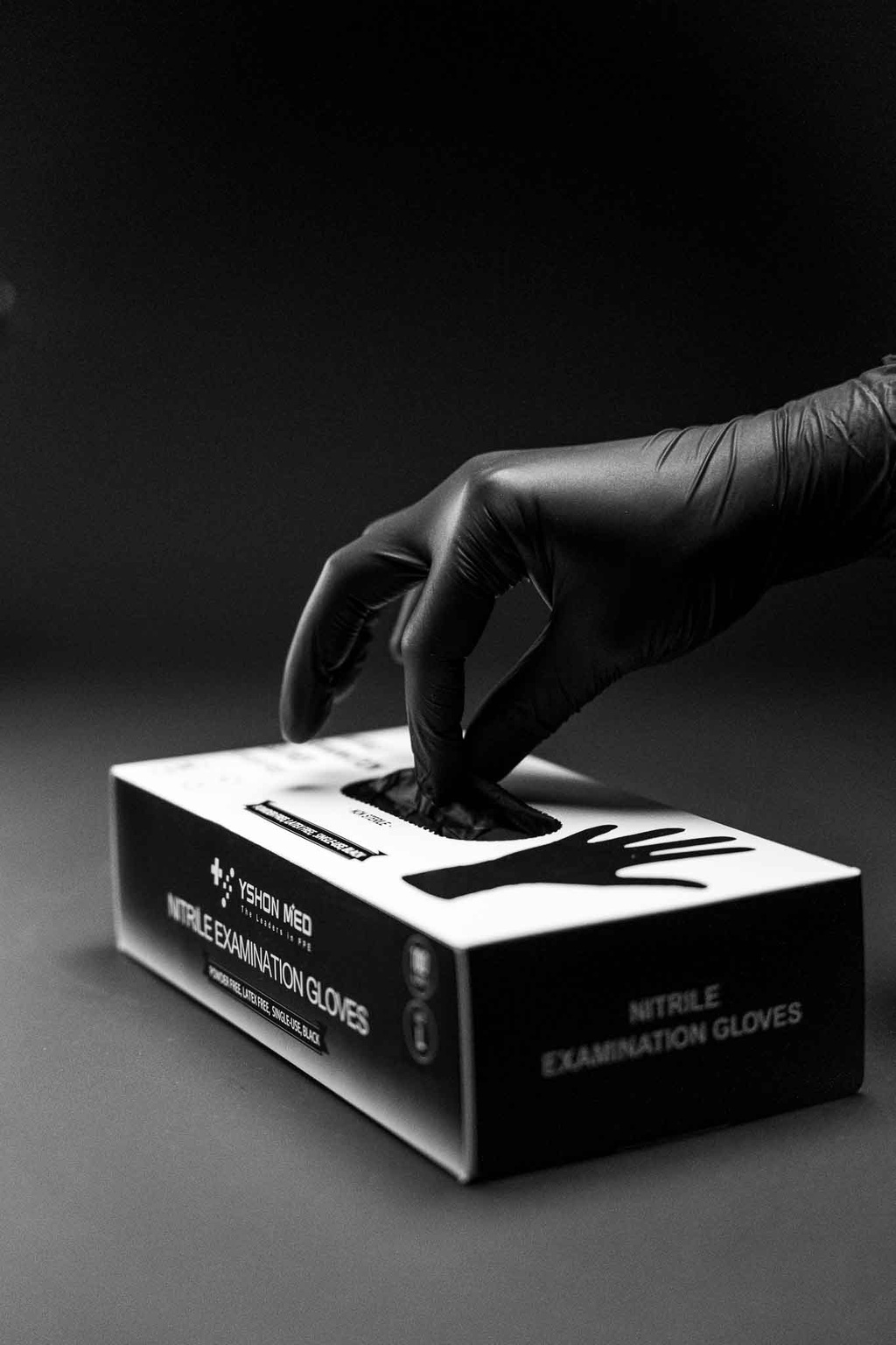 Gants de montage / Gants de travail noirs (large)