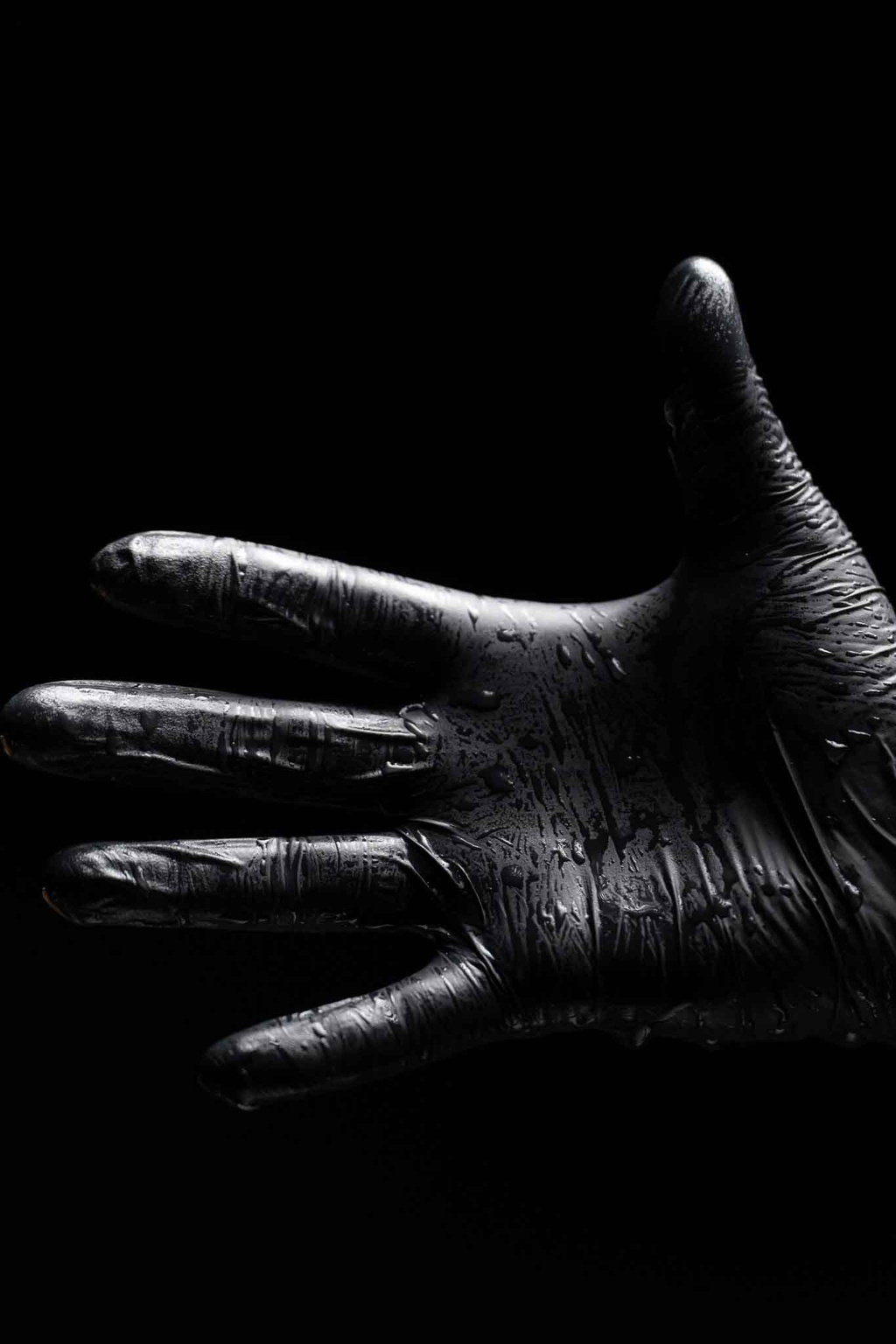 Gants de montage / Gants de travail noirs (large)