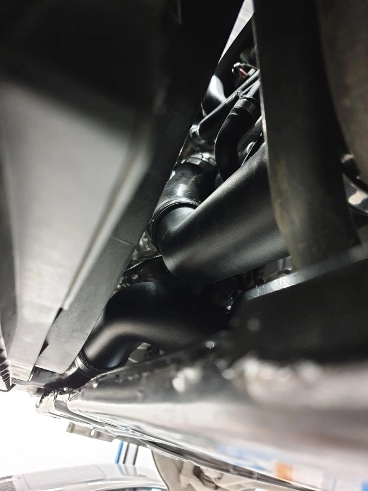 Kit de refroidisseur intermédiaire Diesel Volvo S60 V60 XC60 V90 S90 XC90 SPA, tuyau noir