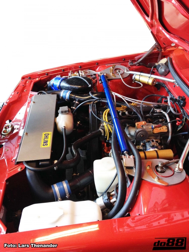 Refroidisseur intermédiaire réplique Volvo 240 Groupe-A