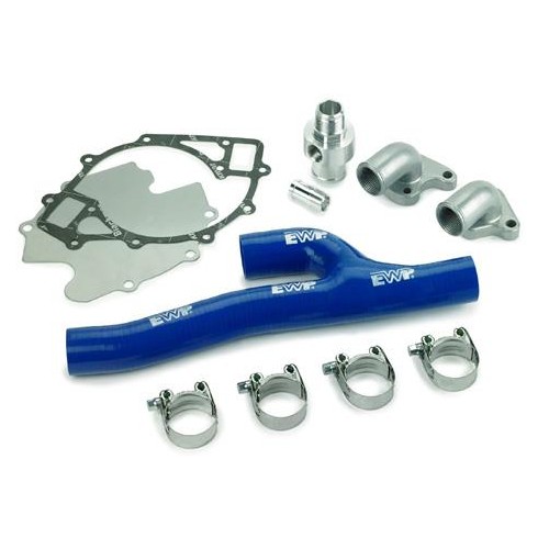 Davies Craig Adaptateur de suppression de pompe à eau Ford Big Block 429-460 (Tuyau bleu)