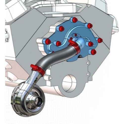 Davies Craig Adaptateur de suppression de pompe à eau Ford Windsor