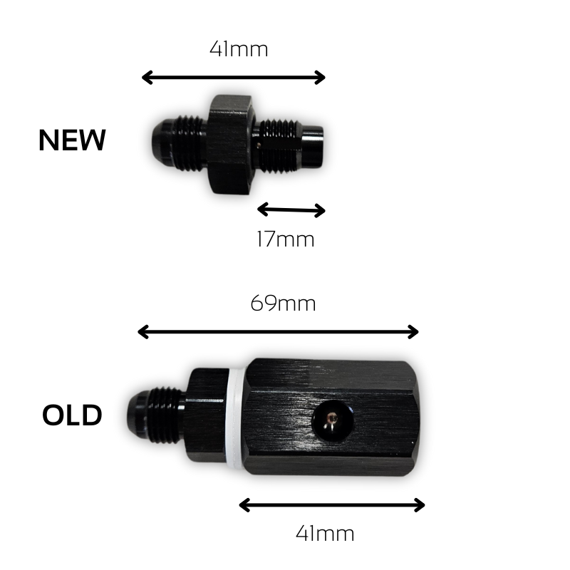 Valve de retournement V2 compacte AN6 noire