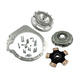 Kit adaptateur PMC Stage 1 Honda K K20 K24 - BMW M57N2 6 vitesses HGU HGK / N54 - 240 mm / 9,45"
