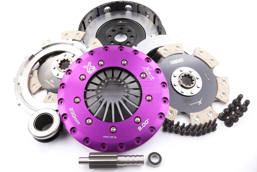 BMW 3-Series M3 E46 - 230mm Rigide Céramique Disque double Kit d'embrayage Y compris volant d'inertie 1800Nm