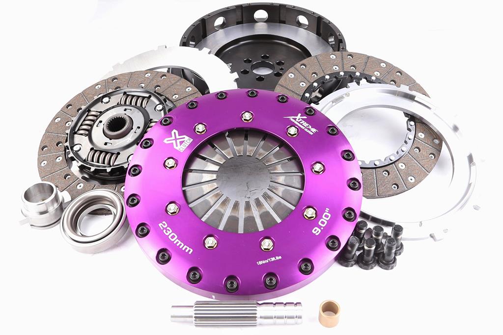 HOLDEN CALAIS sedan (VL) 3.0 EFi - 230mm Ressort hub Organique Disque double Kit d'embrayage Y compris volant d'inertie 1000Nm