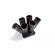 Fusionner le collecteur 6cyle en acier doux T3 twin-entry