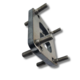 Adaptateur de bride turbo T3/T4 en acier