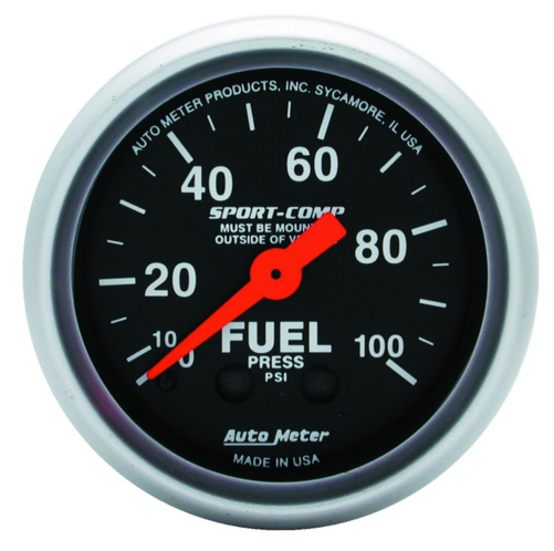 Gauge de carburant 0 - 100 PSI