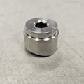 Écrou lambda courbé M18x1,5 Acier inoxydable