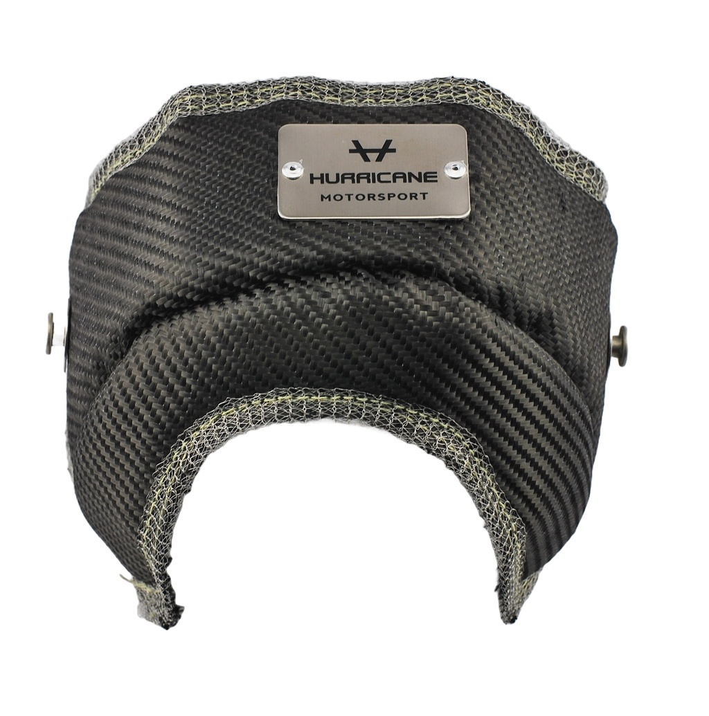 Hurricane Wastegate Couverture 40/45mm carbone