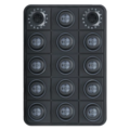Clavier Link CAN 15 Boutons + 2 Rotatifs