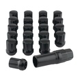 Kit d'écrous de roue modèle de blocage Noir M12x1,25
