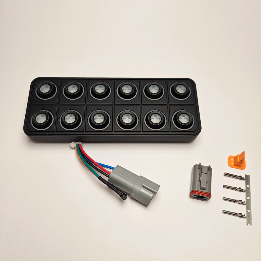 Boutons du clavier Master ECU 12