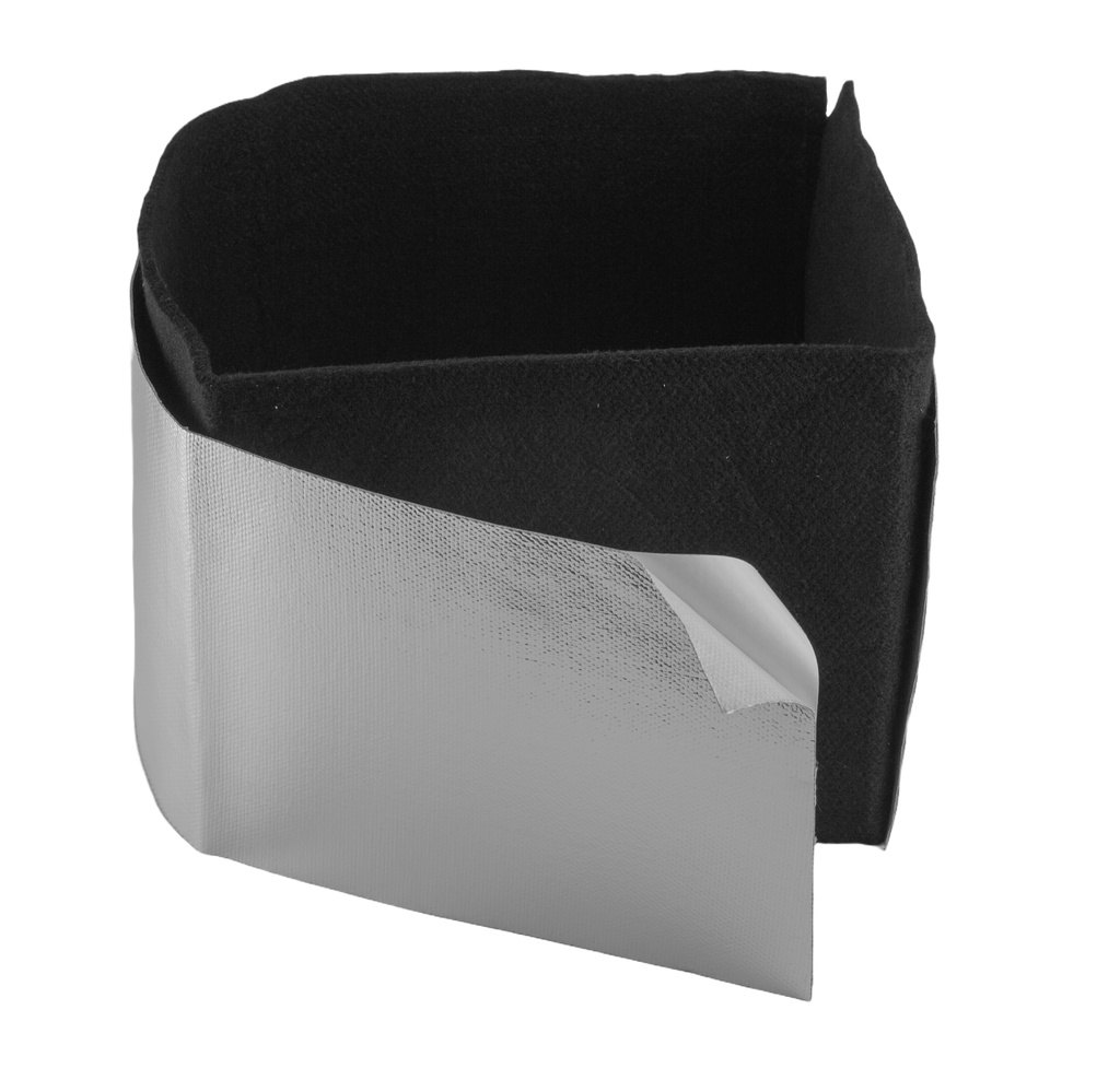 Protection thermique pour batterie Hurricane 200mm x 1000mm - Aluminium