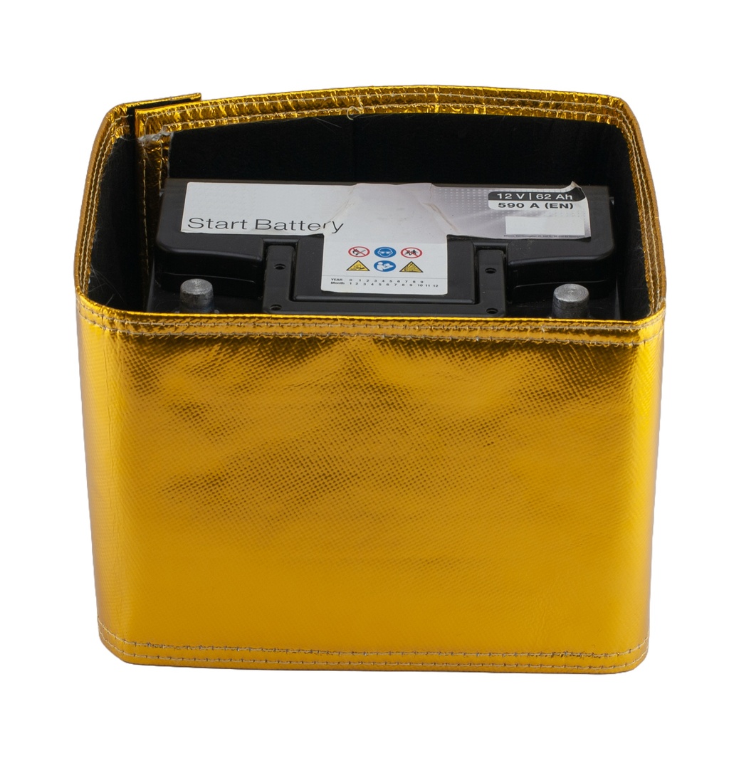 Protection thermique pour batterie Hurricane 200mm x 1000mm - Or