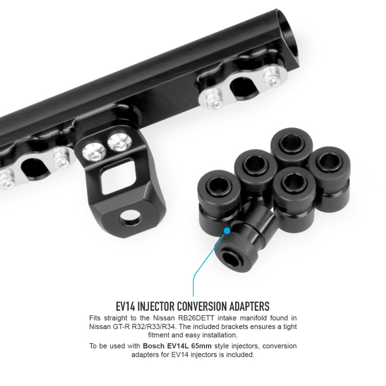 Rampe d'injection Nissan 6cyl RB26DETT