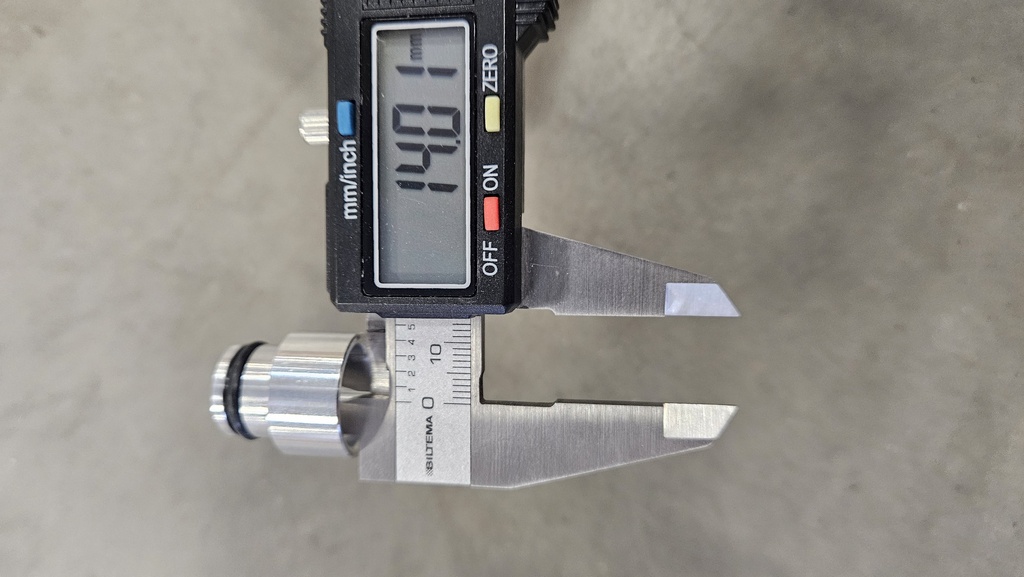 Adaptateur / entretoise pour Injecteur 14mm (à souder)