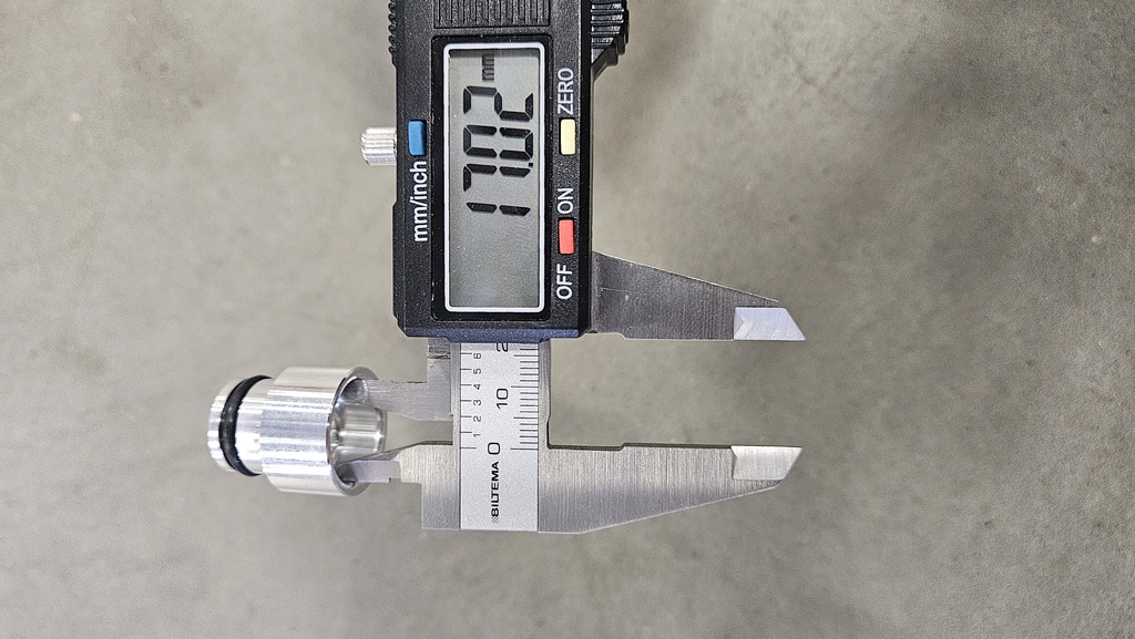 Adaptateur / entretoise pour Injecteur 14mm (à souder)