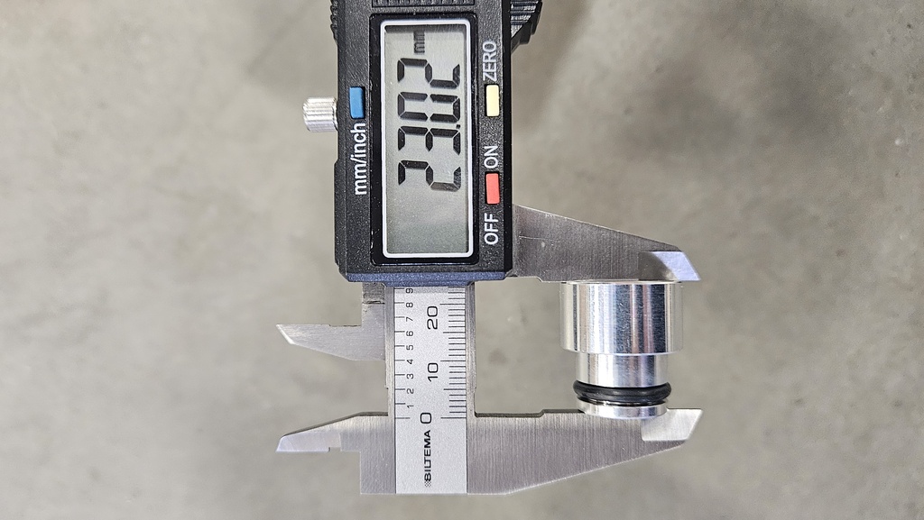 Adaptateur / entretoise pour Injecteur 14mm (à souder)