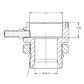 Goulotte de remplissage de radiateur Hurricane AN20