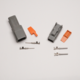 Connecteur 2-pin DTM Series Homme + Femme