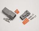 Connecteur 2-pin DTP Series Homme + Femme