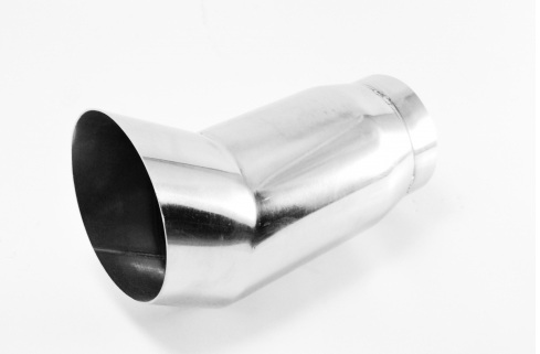 3" avec pipe à queue inclinée de 3,5"