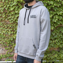 Pullover Hoodie, Adult Large, Gray, 'Competition'