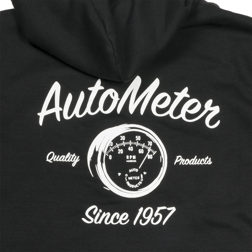 Zip Hoodie, Adult Large, Black, 'Vintage'