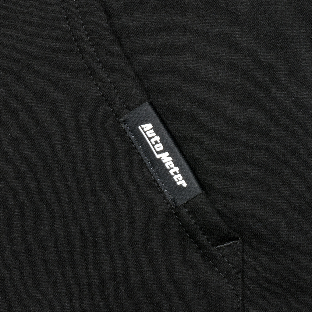Zip Hoodie, Adult Large, Black, 'Vintage'