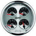 5" Quad Gauge, 8k Rpm/120 Mph/100 Psi/100-250 °F/8-18v/240-33 Ω, American Muscle