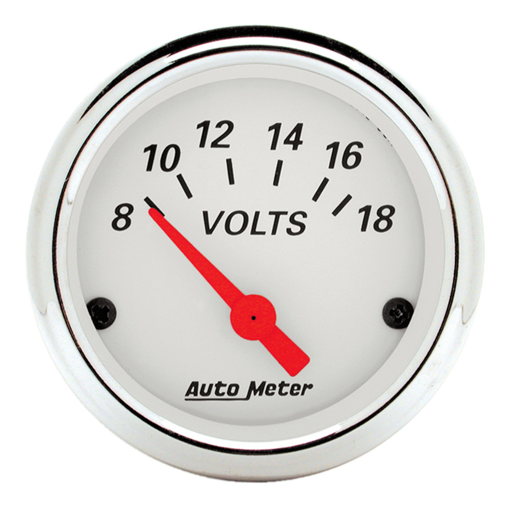 5 Pc. Gauge Kit, 3-3/8" & 2-1/16", Gps Speedometer, Arctic White