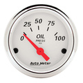 5 Pc. Gauge Kit, 3-3/8" & 2-1/16", Gps Speedometer, Arctic White