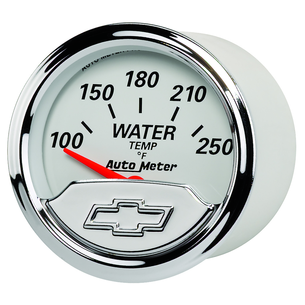 2-1/16" Water Temperature, 100-250 °F, Chevy Vintage