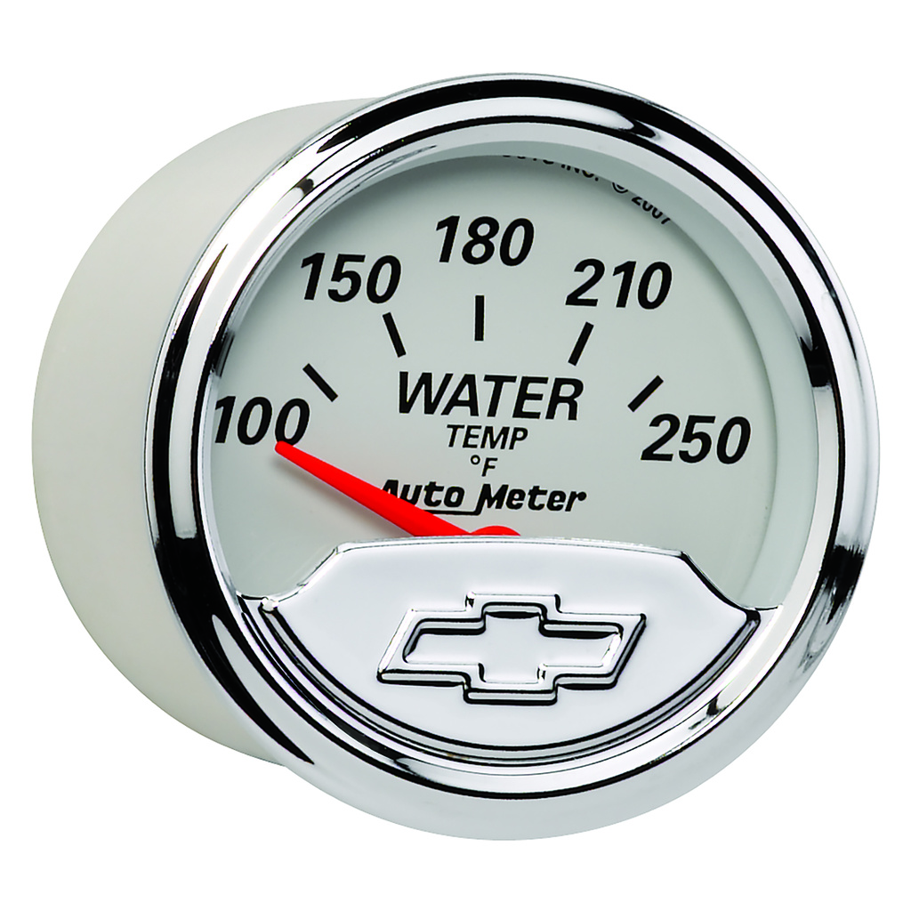 2-1/16" Water Temperature, 100-250 °F, Chevy Vintage