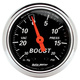 2-1/16" Boost/Vacuum, 30 In Hg/20 Psi, Designer Black