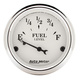 2-1/16" Fuel Level, 73-10 Ω, Old Tyme White