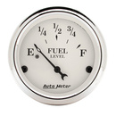 2-1/16" Fuel Level, 240-33 Ω Old Tyme White