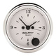 2-1/16" Clock, 12 Hour, Old-Tyme White